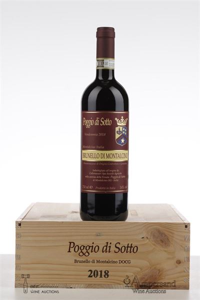 BRUNELLO DI MONTALCINO 2018 - Poggio Di Sotto - 3 Bottles - Owc 3