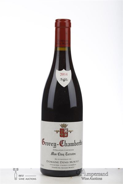 GEVREY CHAMBERTIN MES CINQ TERROIRS 2014 - Denis Mortet - 1 Bottle