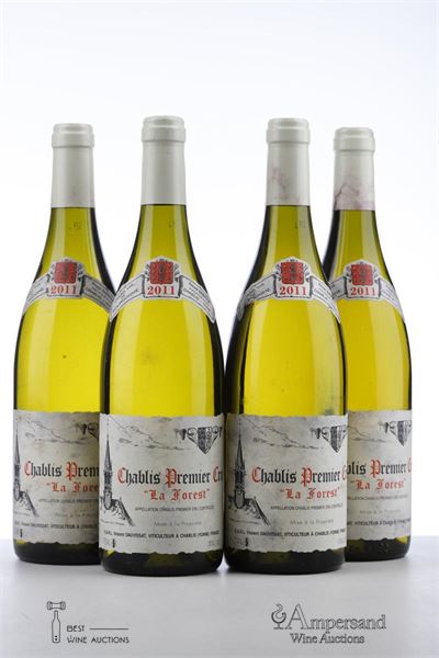 CHABLIS LA FOREST 2011 - Vincent Dauvissat - 4 Bottles