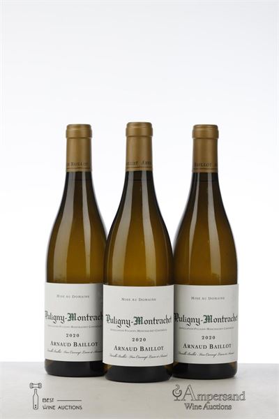 PULIGNY MONTRACHET 2020 - Arnaud Baillot - 3 Bottles