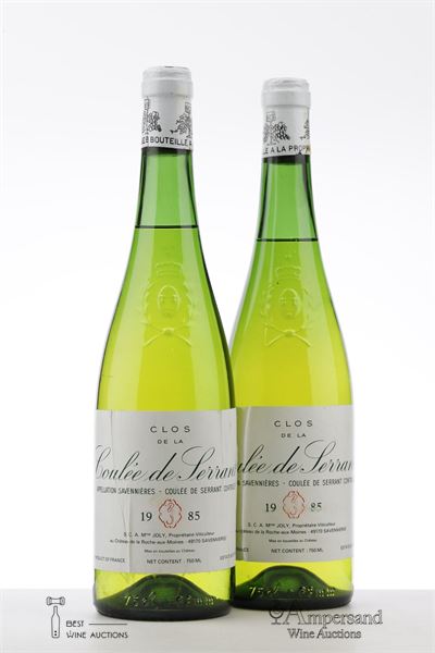 CLOS DE LA COULEE DE SERRANT 1985 - Nicolas Joly - 2 Bottles