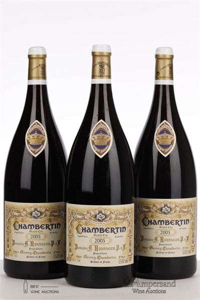CHAMBERTIN 2005 - Armand Rousseau - 3 Magnums - Oc 3