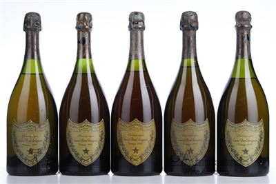 DOM PERIGNON 1969 - Moet et Chandon - 5 Bottles