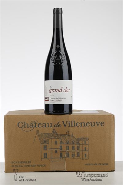 SAUMUR CHAMPIGNY LE GRAND CLOS 2009 - Chateau de Villeneuve - 6 Bottles - Oc 6