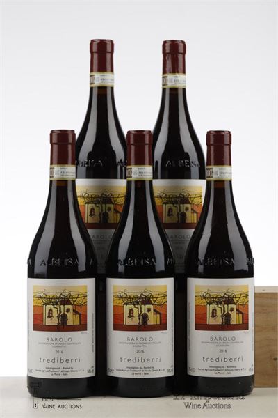 BAROLO 2016 - Trediberri - 5 Bottles