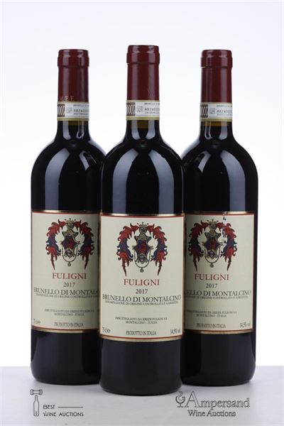 BRUNELLO DI MONTALCINO 2017 - Fuligni - 3 Bottles