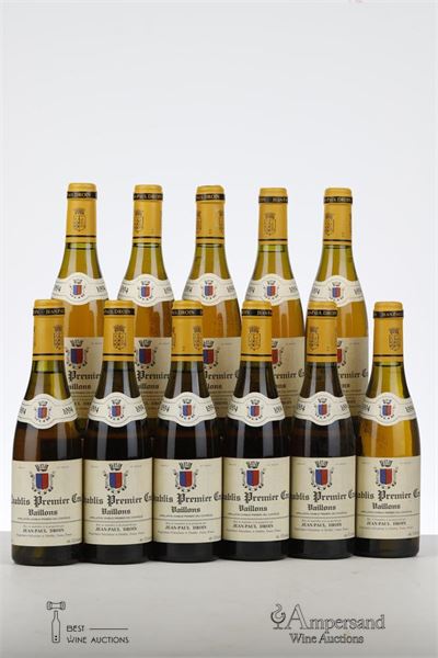CHABLIS VAILLONS 1994 - Jean Paul Droin - 11 x 0,375Ltr