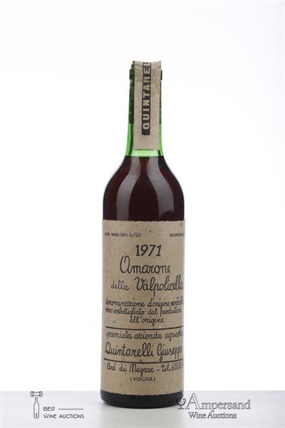 AMARONE DELLA VALPOLICELLA 1971 - Quintarelli - 1 Bottle