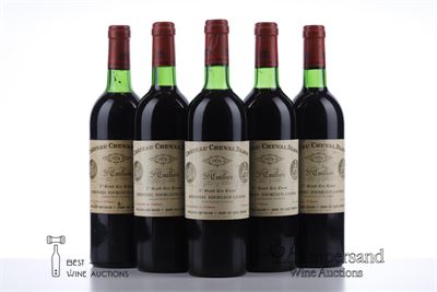 CHEVAL BLANC 1974 - 5 Bottles