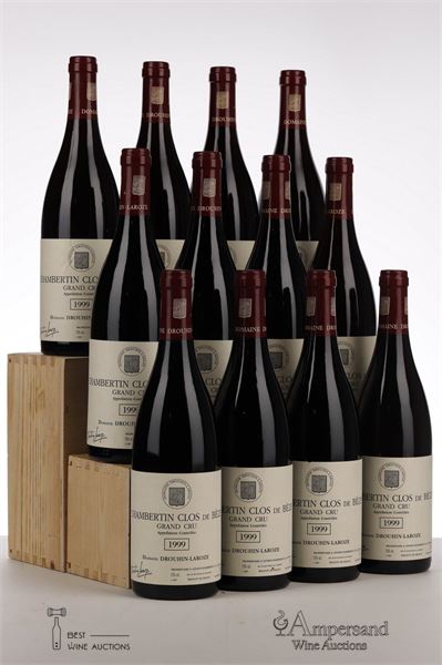 CHAMBERTIN CLOS DE BEZE 1999 - Drouhin Laroze - 12 Bottles