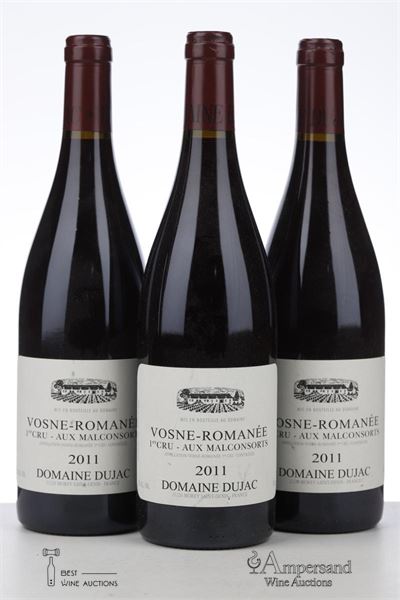 VOSNE ROMANEE AUX MALCONSORTS 2011 - Dujac - 3 Bottles