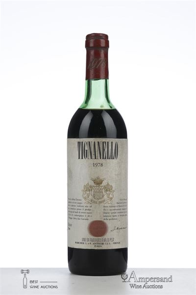 TIGNANELLO 1978 - Antinori - 1 Bottle