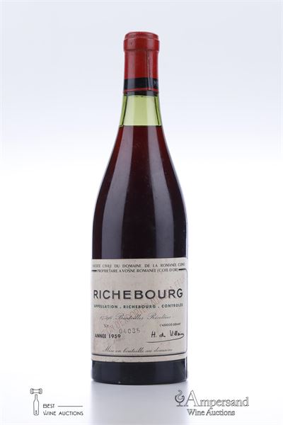 RICHEBOURG 1959 - Domaine de la Romanee Conti - 1 Bottle