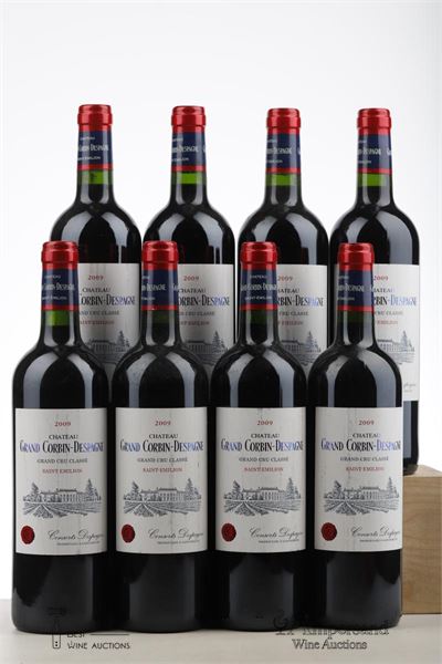GRAND CORBIN D'ESPAGNE 2009 - Mc - 8 Bottles