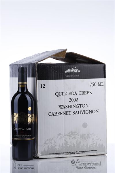 QUILCEDA CREEK CABERNET SAUVIGNON 2002 - Quilceda Creek - 12 Bottles - Oc 12
