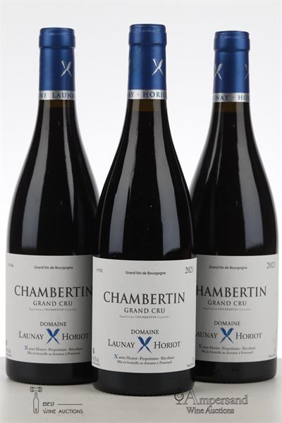 CHAMBERTIN 2021 - Horiot Launay   - 3 Bottles