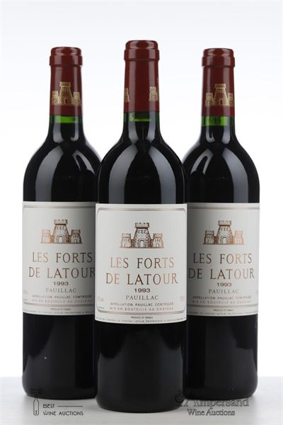 LES FORTS DE LATOUR 1993 - Mc - 3 Bottles
