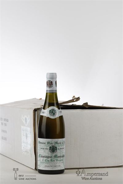 CHASSAGNE MONTRACHET BLANC LES VERGERS 1998 - Marc Morey - 12 Bottles - Oc 12
