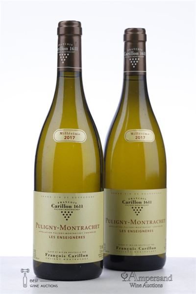 PULIGNY MONTRACHET LES ENSEIGNERES 2017 - Francois Carillon - 2 Bottles