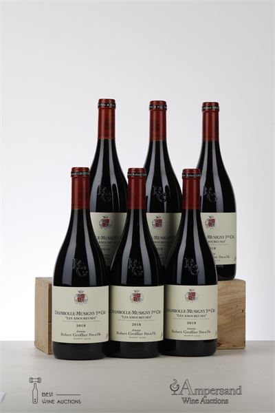 CHAMBOLLE MUSIGNY LES AMOUREUSES 2018 - Robert Groffier - 6 Bottles - Oc 6