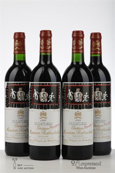 MOUTON ROTHSCHILD 1994 - Mc - 4 Bottles