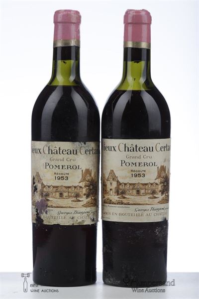 VIEUX CHATEAU CERTAN 1953 - Mc - 2 Bottles