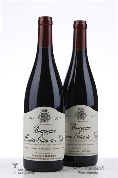 BOURGOGNE HAUTES COTES DE NUITS ROUGE 2017  - Emmanuel Rouget - 2 Bottles