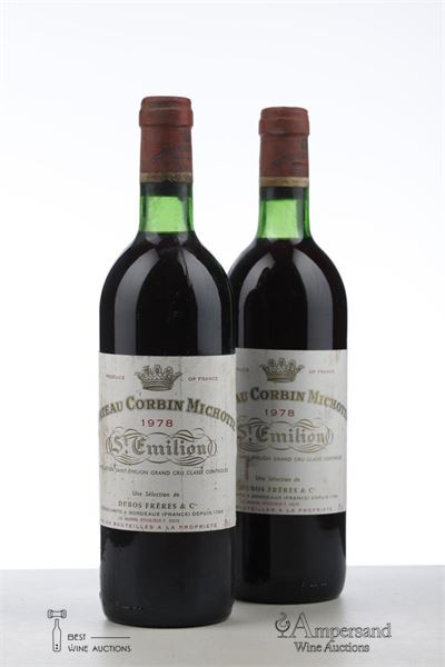 CORBIN MICHOTTE 1978 - Mc - 2 Bottles
