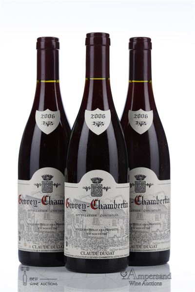GEVREY CHAMBERTIN 2006 - Claude Dugat - 3 Bottles