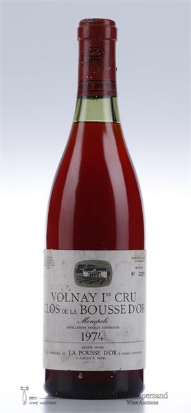 VOLNAY CLOS DE LA BOUSSE D'OR 1974 - Pousse D'Or - 1 Bottle