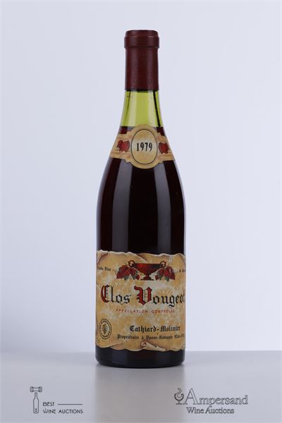 CLOS VOUGEOT 1979 - Cathiard Molinier - 1 Bottle
