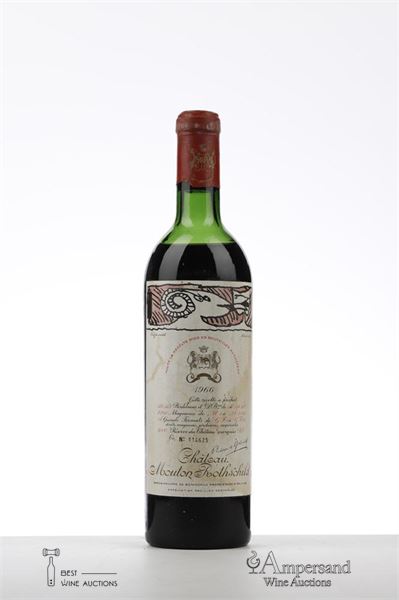 MOUTON ROTHSCHILD 1966 - Mc - 1 Bottle