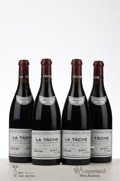 LA TACHE 2005 - Domaine de la Romanee Conti - 4 Bottles