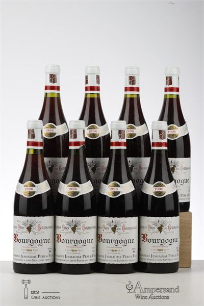 BOURGOGNE ROUGE 1996 - Jessiaume - 8 Bottles