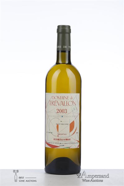 DOMAINE DE TREVALLON BLANC 2003 - Mc - 1 Bottle