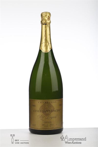 LEGRAS & HAAS GRAND CRU BLANC DE BLANCS CUVEE ST VINCENT  1983 - R et L Legras - 1 Magnum