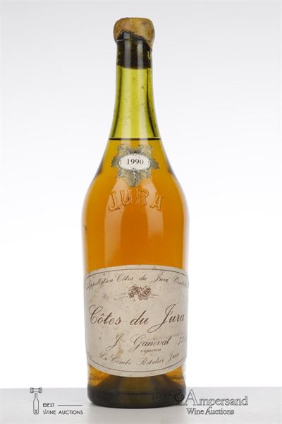 COTES DU JURA SOUS LA ROCHE LA COMBE ROTALIER BLANC 1990 - Ganevat - 1 Bottle