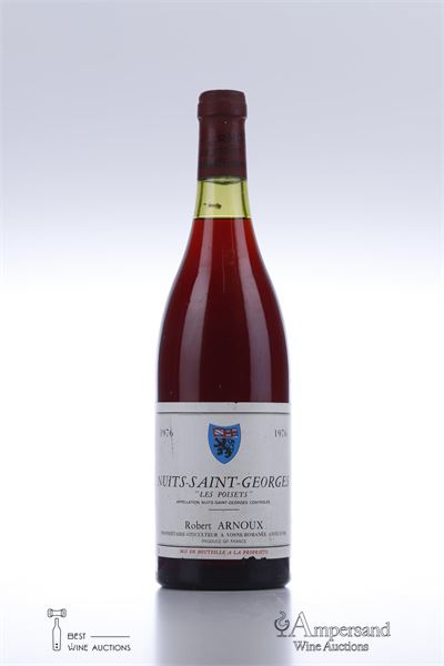 NUITS ST GEORGES LES POISETS 1976 - Robert Arnoux - 1 Bottle
