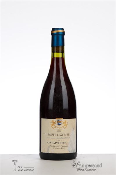 NUITS ST GEORGES LES ST GEORGES 2006 - Thibault Liger Belair - 1 Bottle