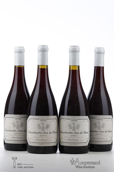 CHAMBERTIN CLOS DE BEZE 1992 - Pierre Damoy - 4 Bottles