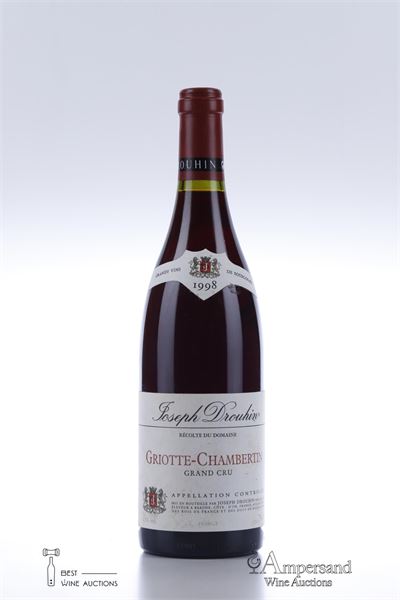 GRIOTTE CHAMBERTIN 1998 - Joseph Drouhin - 1 Bottle