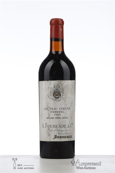 CERTAN 1964 - Neg. A. Fourcade - 1 Bottle
