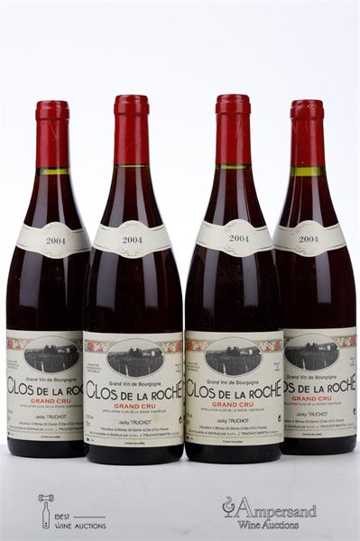 CLOS DE LA ROCHE 2004 - Jacky Truchot - 4 Bottles
