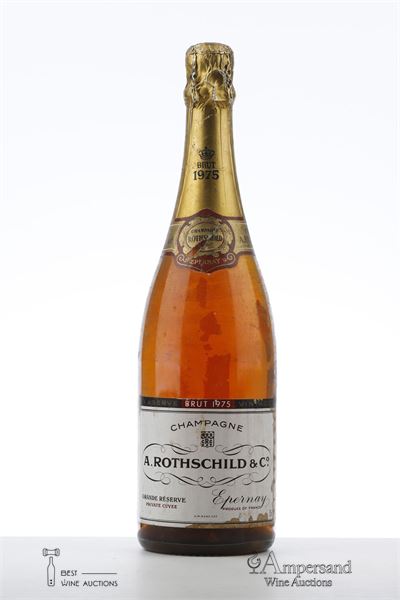 ROTHSCHILD BRUT GRANDE RESERVE ROSE 1975 - A. Rothschild - 1 Bottle