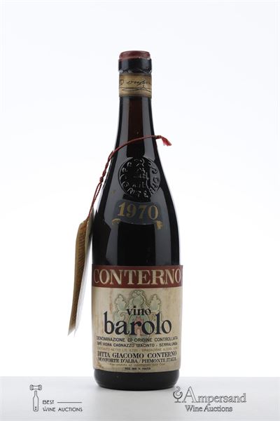 BAROLO 1970 - Conterno Giacomo - 1 Bottle