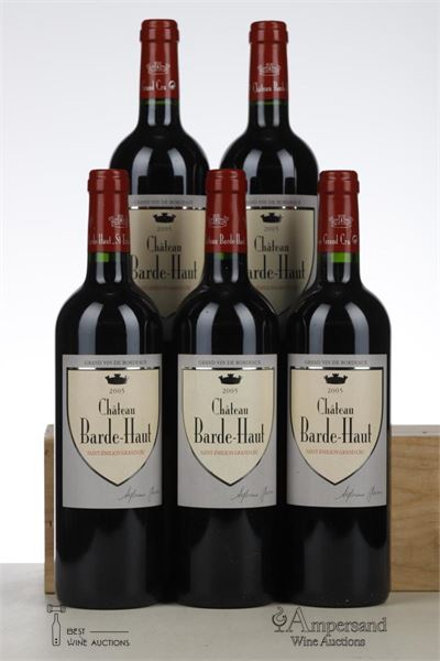 BARDE HAUT 2005 - Mc - 5 Bottles