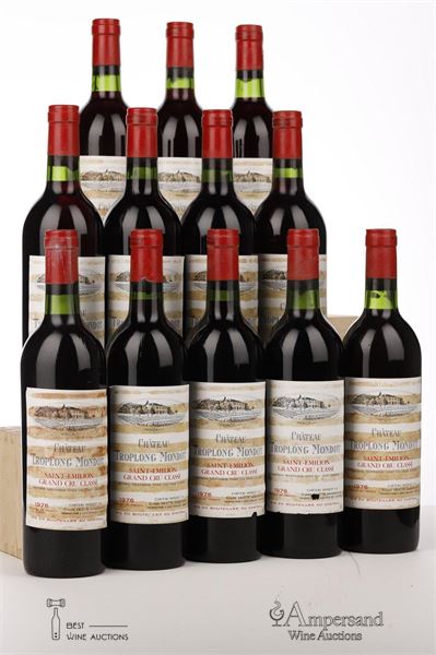 TROPLONG MONDOT 1976 - Mc - 12 Bottles - Owc 12