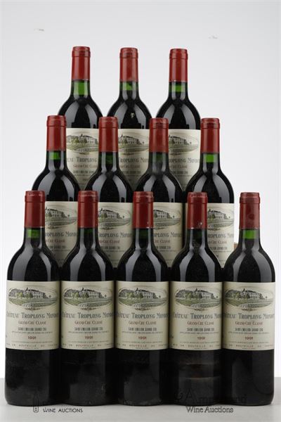 TROPLONG MONDOT 1991 - Mc - 12 Bottles