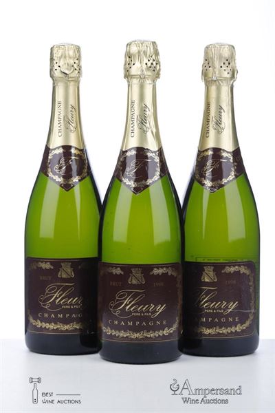 FLEURY MILLESIME BRUT 1998 - Fleury - 3 Bottles