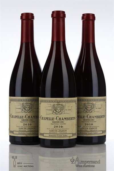 CHAPELLE CHAMBERTIN 2010 - Louis Jadot - 3 Bottles